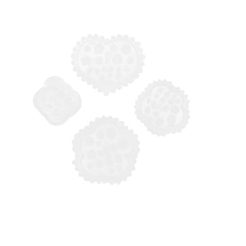 SEWACC 4 Stück Teiliges Silikon Gießformen für Kristall Epoxidharz Nageldesign DIY Langlebige Flexible Silikonform für Maniküre Salon und Kreative Nagelkunst SEWACC 4 Stück Teiliges Silikon Gießformen für Kristall Epoxidharz Nageldesign DIY Langlebige Flexible Silikonform für Maniküre Salon und Kreative Nagelkunst von SEWACC