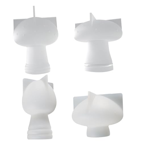 SEWACC 4 Stück Teiliges Silikon Pilzform Flexibel Langlebig für DIY Epoxidharz Gießformen Pilzdekor Bastelarbeiten Geeignet SEWACC 4 Stück Teiliges Silikon Pilzform Flexibel Langlebig für DIY Epoxidharz Gießformen Pilzdekor Bastelarbeiten Geeignet von SEWACC