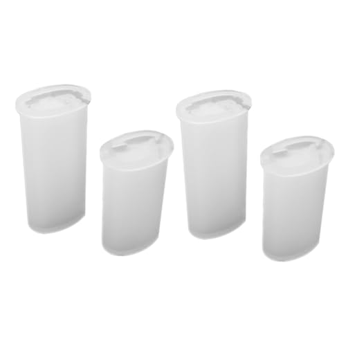 SEWACC 4 Stück Teiliges Silikonform für Epoxidharz Lighter Cover Mold DIY Gießform zum Basteln Einzigartiger Leichter Schutzhüllen für Kreative Handarbeiten von SEWACC