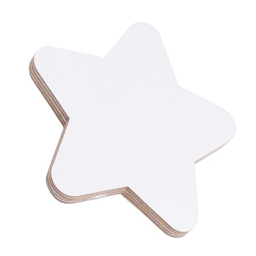 SEWACC 4 Stück Teiliges Sternförmiges Leinwandpanel Aus Reiner Baumwolle Leere Acrylmalplatten Für Künstler Basteln Robust Und Vielseitig Für Acryl Und Gouachefarben von SEWACC