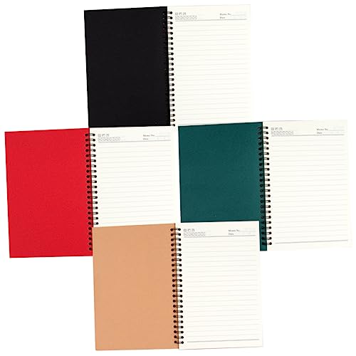 SEWACC 4 Stück Vintage Notizbuch Kraftpapier Spiralnotizbuch Verschiedenen Farben Rot Grün Schwarz für Schule Büro und Reisen Dicke Langlebig und Praktisch SEWACC 4 Stück Vintage Notizbuch Kraftpapier Spiralnotizbuch Verschiedenen Farben Rot Grün Schwarz für Schule Büro und Reisen Dicke Langlebig und Praktisch von SEWACC