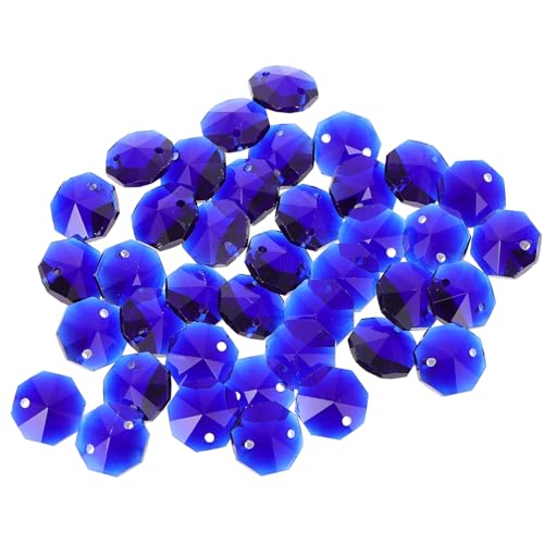SEWACC 40 Stück Doppellochige Oktagonal Glasperlen Hochwertige Kristall Diy Schmuckherstellung Glatte Oberfläche Langlebig zum Auffädeln und Perlenweben Vielseitig für Armbänder und SEWACC 40 Stück Doppellochige Oktagonal Glasperlen Hochwertige Kristall Diy Schmuckherstellung Glatte Oberfläche Langlebig zum Auffädeln und Perlenweben Vielseitig für Armbänder und von SEWACC
