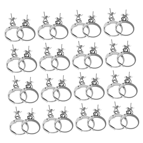 SEWACC 40 Stück Edelstahl Ohrhaken Lever Back French Hook Ohrdrähte für Schmuckherstellung Langlebig Elegant Geeignet für Alltag und Besondere Anlässe DIY Bastelzubehör von SEWACC