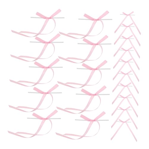 SEWACC 40 Stück Pinke Schleifen Toppers für Geburtstagsfeiern Hochzeiten und Verlobungen Romantische und Süße Tortendekorationen SEWACC 40 Stück Pinke Schleifen Toppers für Geburtstagsfeiern Hochzeiten und Verlobungen Romantische und Süße Tortendekorationen von SEWACC