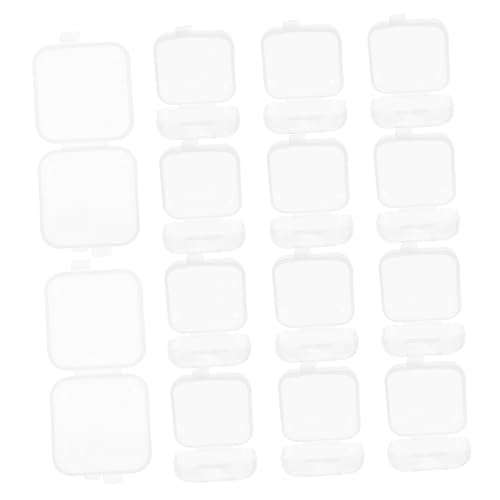 SEWACC 40 Stück Teiliges Mini Aufbewahrungsbox mit Klappdeckel Transparente Kleine Kunststoffboxen für Schmuck Perlen Bastelbedarf und Kleinteile Praktischer Organizer für Zuhause SEWACC 40 Stück Teiliges Mini Aufbewahrungsbox mit Klappdeckel Transparente Kleine Kunststoffboxen für Schmuck Perlen Bastelbedarf und Kleinteile Praktischer Organizer für Zuhause von SEWACC