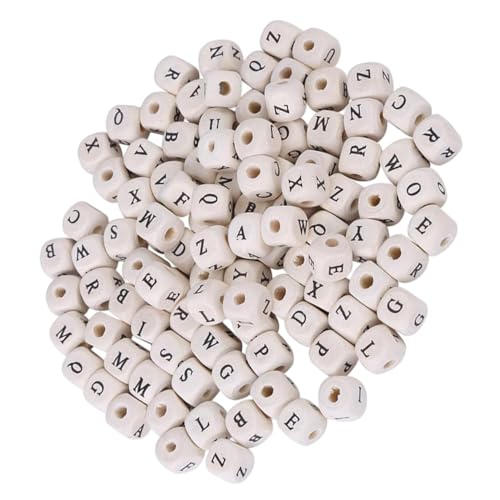SEWACC 400 Stück Quadratische Holzperlen mit Alphabet Buchstaben Natürliche Holzwürfel für DIY Schmuckherstellung Armbänder Schlüsselanhänger Kreative Bastelprojekte SEWACC 400 Stück Quadratische Holzperlen mit Alphabet Buchstaben Natürliche Holzwürfel für DIY Schmuckherstellung Armbänder Schlüsselanhänger Kreative Bastelprojekte von SEWACC