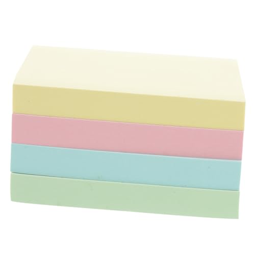 SEWACC 400 Stück Teiliges Bunte Haftnotizen Starke Klebkraft Tragbare Memo Sticker für Büro Schule Zuhause Vielseitig Einsetzbar Praktische Notizzettel für Organisation und Planung von SEWACC