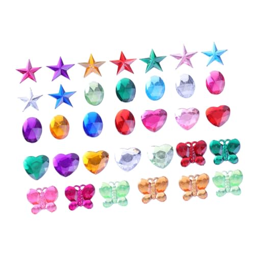 SEWACC 400 Stück Teiliges Strass dekorationsset mit Selbstklebenden Acryl pentagramm kristallstickern Bunte DIY Bastelsticker für Kindergarten Kunstprojekte und Kreative Stereodekoration SEWACC 400 Stück Teiliges Strass dekorationsset mit Selbstklebenden Acryl pentagramm kristallstickern Bunte DIY Bastelsticker für Kindergarten Kunstprojekte und Kreative Stereodekoration von SEWACC