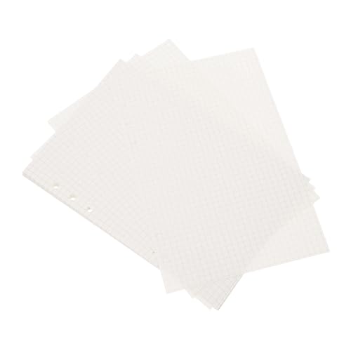 SEWACC 45 Blatt Kariertes Nachfüllpapier Ringbuch Einlagen Schreibblock Block Kariert Nachfüllbares Notizbuch für Schüler Büro Künstler und Organizer SEWACC 45 Blatt Kariertes Nachfüllpapier Ringbuch Einlagen Schreibblock Block Kariert Nachfüllbares Notizbuch für Schüler Büro Künstler und Organizer von SEWACC