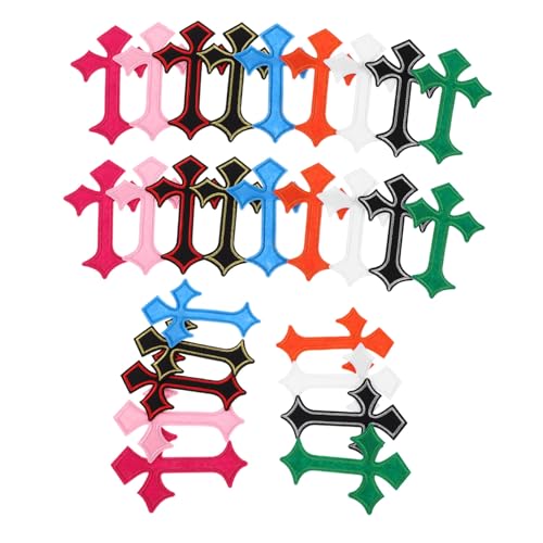 SEWACC 45 Stück Bestickte Aufnäher DIY Weihnachts Kreuz Patches Hemden Kreuz Applikationen Patches Nähen Accessoires SEWACC 45 Stück Bestickte Aufnäher DIY Weihnachts Kreuz Patches Hemden Kreuz Applikationen Patches Nähen Accessoires von SEWACC