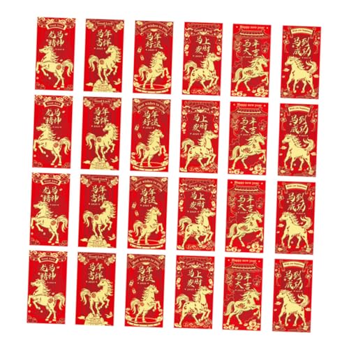 SEWACC 48 Stück Geld Et Des Jahres Party Chinesische Hongbao Ets – Rote Geburtstags Glücksumschläge Umschlag Festival Hong Für Das Taschenpferd Bao Jahre Mond SEWACC 48 Stück Geld Et Des Jahres Party Chinesische Hongbao Ets – Rote Geburtstags Glücksumschläge Umschlag Festival Hong Für Das Taschenpferd Bao Jahre Mond von SEWACC