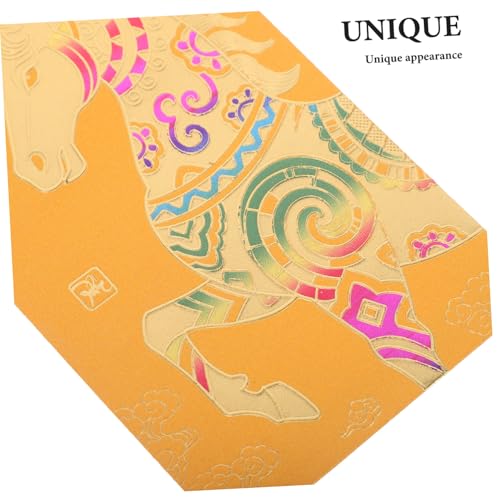 SEWACC 48 Stück Teiliges Vietnamese Rote Umschläge Pferdejahr Traditionelle Neujahrs Lucky Money Packets mit Pferde Zodiac für Vietnamesisches Frühlingsfest SEWACC 48 Stück Teiliges Vietnamese Rote Umschläge Pferdejahr Traditionelle Neujahrs Lucky Money Packets mit Pferde Zodiac für Vietnamesisches Frühlingsfest von SEWACC