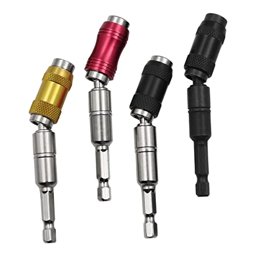 SEWACC 4Stücke Teiliges Magnetischer Bithalter mit Schwenkbarem Flexibler Bit Adapter für Elektrische Bohrmaschinen und Schraubendreher Robust und Langlebig SEWACC 4Stücke Teiliges Magnetischer Bithalter mit Schwenkbarem Flexibler Bit Adapter für Elektrische Bohrmaschinen und Schraubendreher Robust und Langlebig von SEWACC