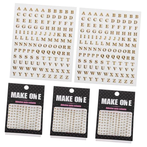 SEWACC 5 Blätter Goldene Buchstaben Aufkleber Selbstklebende Alphabet Sticker für Kerzen Dekoration Diy Projekte Verpackungen für Zuhause und Bastelarbeiten SEWACC 5 Blätter Goldene Buchstaben Aufkleber Selbstklebende Alphabet Sticker für Kerzen Dekoration Diy Projekte Verpackungen für Zuhause und Bastelarbeiten von SEWACC