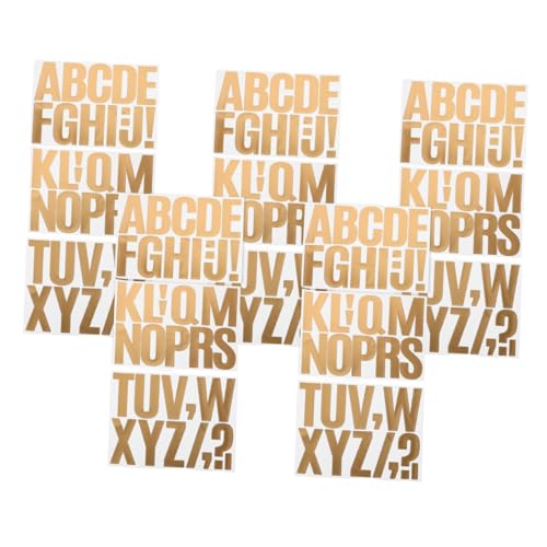 SEWACC 5 Sätze Alphabet Aufkleber für Schule Büro Zuhause Dekoration für Bulletin Boards und Briefkästen Diy Projekte SEWACC 5 Sätze Alphabet Aufkleber für Schule Büro Zuhause Dekoration für Bulletin Boards und Briefkästen Diy Projekte von SEWACC
