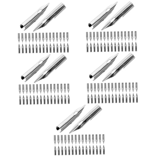 SEWACC 5 Sätze Füllfederhalter Ersatzfedern Kalligraphie Federn Für Dip Pens Praktische Und Langlebige Schreibfedern Für Studenten Und Kalligraphie 30 Stück * 5 SEWACC 5 Sätze Füllfederhalter Ersatzfedern Kalligraphie Federn Für Dip Pens Praktische Und Langlebige Schreibfedern Für Studenten Und Kalligraphie 30 Stück * 5 von SEWACC