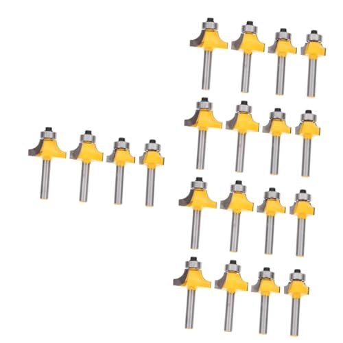 SEWACC 5 Sätze Teiliges Rundfräser Set Für Holzarbeiten Hochwertige Hartmetallfräser Für Oberfräsen Präzises Schneiden Und Trimmen Für Diy Und Professionelle Anwendungen 4 Stück * 5 SEWACC 5 Sätze Teiliges Rundfräser Set Für Holzarbeiten Hochwertige Hartmetallfräser Für Oberfräsen Präzises Schneiden Und Trimmen Für Diy Und Professionelle Anwendungen 4 Stück * 5 von SEWACC
