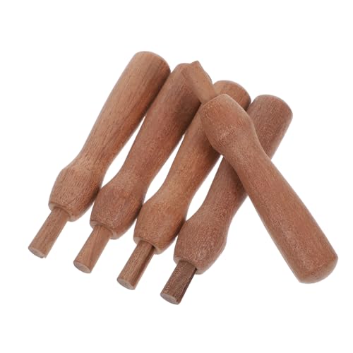 SEWACC 5 Stck. Teiliges Nadelfilz mit Holzgriff für Kunsthandwerk Einfaches Austauschen von Filznadeln Bequemes Handling für Anfänger und Profis für Wollfilzprojekte SEWACC 5 Stck. Teiliges Nadelfilz mit Holzgriff für Kunsthandwerk Einfaches Austauschen von Filznadeln Bequemes Handling für Anfänger und Profis für Wollfilzprojekte von SEWACC
