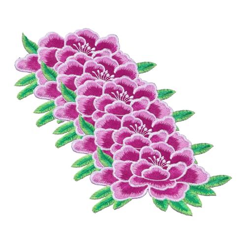 SEWACC 5 Stück Bestickte Blumen Applikations Patches zum Aufbügeln Dekorative Näh Patches für Kleidung und Taschen Lila Mittel zum Verzieren und Reparieren SEWACC 5 Stück Bestickte Blumen Applikations Patches zum Aufbügeln Dekorative Näh Patches für Kleidung und Taschen Lila Mittel zum Verzieren und Reparieren von SEWACC