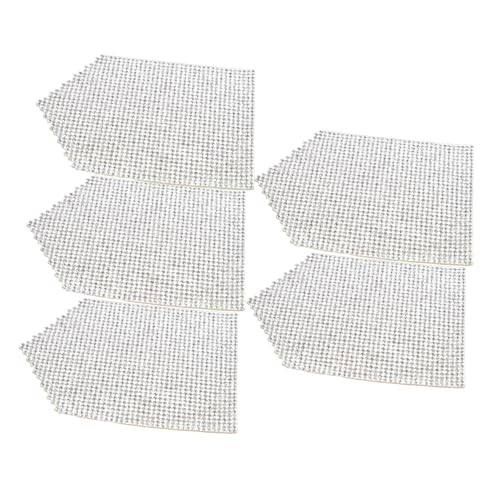 SEWACC 5 Stück Bügelbare Applikationen für Jeans Jacken und Modeaccessoires Glitzernde Verzierungen für Kleidung und Taschen SEWACC 5 Stück Bügelbare Applikationen für Jeans Jacken und Modeaccessoires Glitzernde Verzierungen für Kleidung und Taschen von SEWACC