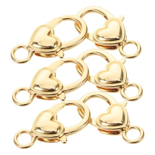 SEWACC 5 Stück Hochwertige Verschlüsse für Diy Schlüsselanhänger und Armbänder Robuste Verbindungselemente für Schmuckherstellung und Bastelprojekte SEWACC 5 Stück Hochwertige Verschlüsse für Diy Schlüsselanhänger und Armbänder Robuste Verbindungselemente für Schmuckherstellung und Bastelprojekte von SEWACC