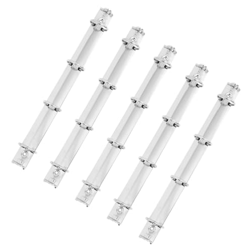 SEWACC 5 Stück Metall Ringbuch mit Metallklammern Teiliges für Dokumentenorganisation im Büro Schule Leicht und Tragbar Effizient für Notizen und Meetings SEWACC 5 Stück Metall Ringbuch mit Metallklammern Teiliges für Dokumentenorganisation im Büro Schule Leicht und Tragbar Effizient für Notizen und Meetings von SEWACC