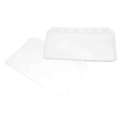 SEWACC 5 Stück PVC Binder Taschen Format Lochung Organizer Tasche mit Reißverschluss für Notizbücher und Dokumente Leicht Transparent für Stifte und Bürobedarf SEWACC 5 Stück PVC Binder Taschen Format Lochung Organizer Tasche mit Reißverschluss für Notizbücher und Dokumente Leicht Transparent für Stifte und Bürobedarf von SEWACC