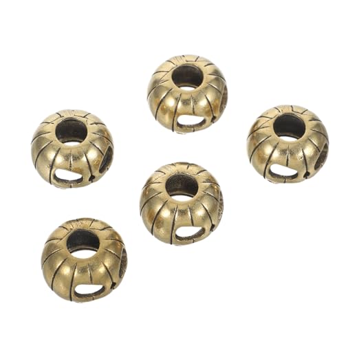 SEWACC 5 Stück Perlenarmbänder Schlüsselanhänger Kürbisanhänger Basteln Vintage Herstellung Retro DIY Schlüsselanhänger Schlüsselband Totenkopf Zubehör Schlüsselbänder Charm Schmuck von SEWACC
