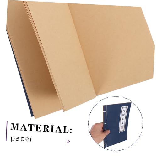 SEWACC 5 Stück Retro Kung-fu Notizbücher mit Blanko-Flächen Vintage Chinesisches Journal Fadenheftung Vielseitig für Notizen Skizzen Cosplay und Kreative Schreibprojekte von SEWACC