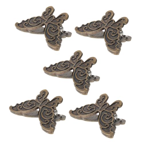 SEWACC 5 Stück Schmetterlings Büroklammern aus Metall Kleine Kreative Butterfly Binder Clips für Fotos Dokumente Notizen Stabile Einfach zu Bedienen Vielseitig für Büro Schule Zuhause SEWACC 5 Stück Schmetterlings Büroklammern aus Metall Kleine Kreative Butterfly Binder Clips für Fotos Dokumente Notizen Stabile Einfach zu Bedienen Vielseitig für Büro Schule Zuhause von SEWACC