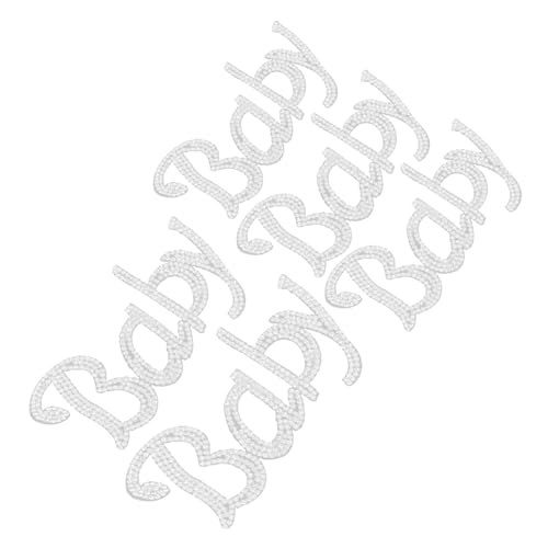 SEWACC 5 Stück Selbstklebende Strassbuchstaben für Kleidung Taschen und Hüte Einfache Anwendung mit Hitzeaktivierbarem Kleber für Diy Projekte SEWACC 5 Stück Selbstklebende Strassbuchstaben für Kleidung Taschen und Hüte Einfache Anwendung mit Hitzeaktivierbarem Kleber für Diy Projekte von SEWACC