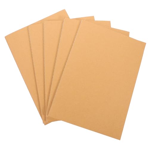 SEWACC 5 Stück Skizzenbücher Blanko Einfaches Design Vielseitiges Notizbuch für Kunstbedarf Zeichnen Malen Studium Langlebiges Papier für Stifte Kreide Pastellfarben Geschenk für von SEWACC