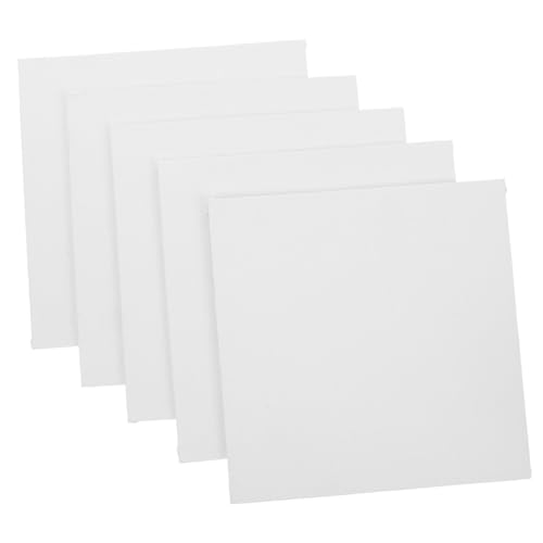 SEWACC 5 Stück Teiliges Dicke Leinwandplatten für Malunterlage für Öl und Acrylfarben Sofort Einsatzbereit für Kunstprojekte und Diy Malerei SEWACC 5 Stück Teiliges Dicke Leinwandplatten für Malunterlage für Öl und Acrylfarben Sofort Einsatzbereit für Kunstprojekte und Diy Malerei von SEWACC