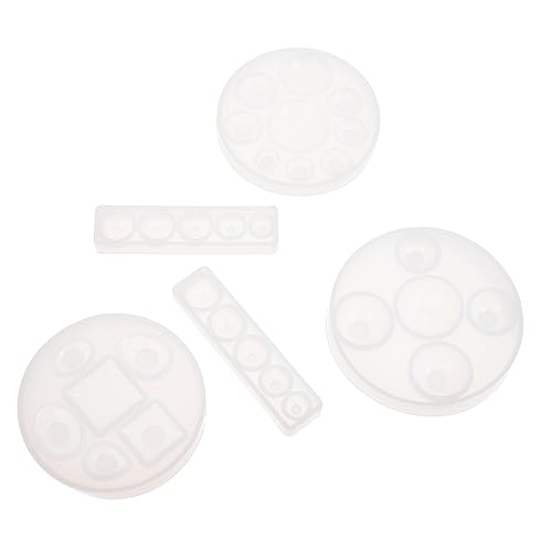 SEWACC 5 Stück Teiliges Diy Silikonform für Epoxidharz Schmuckherstellung Vielseitige Halbkugel und Tropfen Formen Wiederverwendbar für Kreative Bastelprojekte und Handwerkskunst SEWACC 5 Stück Teiliges Diy Silikonform für Epoxidharz Schmuckherstellung Vielseitige Halbkugel und Tropfen Formen Wiederverwendbar für Kreative Bastelprojekte und Handwerkskunst von SEWACC