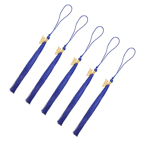SEWACC 5 Stück Teiliges Doktorhut Quaste Blau Abschluss Dekoration Anhänger für Bachelor Master Graduation Party Souvenir Leicht Langlebig zum Aufhängen SEWACC 5 Stück Teiliges Doktorhut Quaste Blau Abschluss Dekoration Anhänger für Bachelor Master Graduation Party Souvenir Leicht Langlebig zum Aufhängen von SEWACC
