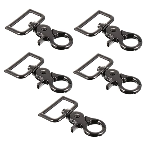 SEWACC 5 Stück Teiliges Kleine Drehkarabinerhaken aus Hochwertigem Metall Praktische Schnappverschlüsse für Hundeleinen Gepäckzubehör und DIY Projekte Langlebig und Einfach zu Montieren SEWACC 5 Stück Teiliges Kleine Drehkarabinerhaken aus Hochwertigem Metall Praktische Schnappverschlüsse für Hundeleinen Gepäckzubehör und DIY Projekte Langlebig und Einfach zu Montieren von SEWACC