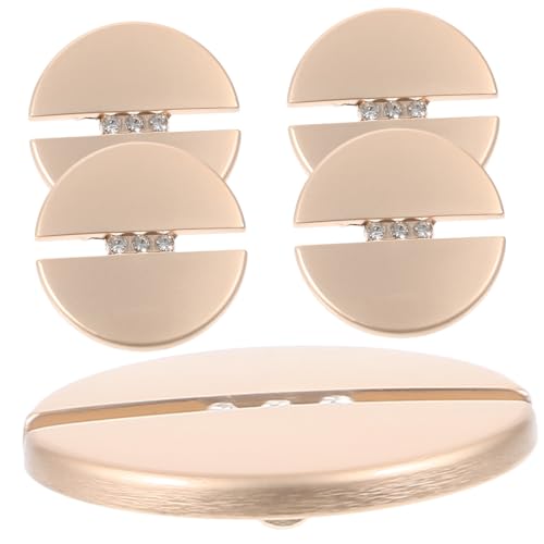 SEWACC 5 Stück Teiliges Metallknöpfe mit Strass Runde Austauschbare Anzugknöpfe aus Zinklegierung Dekorative Mantelknöpfe für DIY Handarbeit und Bekleidung Langlebig und Elegant SEWACC 5 Stück Teiliges Metallknöpfe mit Strass Runde Austauschbare Anzugknöpfe aus Zinklegierung Dekorative Mantelknöpfe für DIY Handarbeit und Bekleidung Langlebig und Elegant von SEWACC