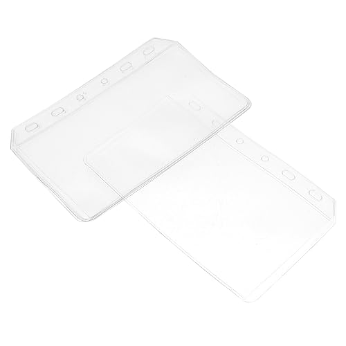 SEWACC 5 Stück Teiliges PVC Binder Taschen mit Reißverschluss Transparente Aufbewahrung für Notizen Stifte und Dokumente für Büro und Schule von SEWACC