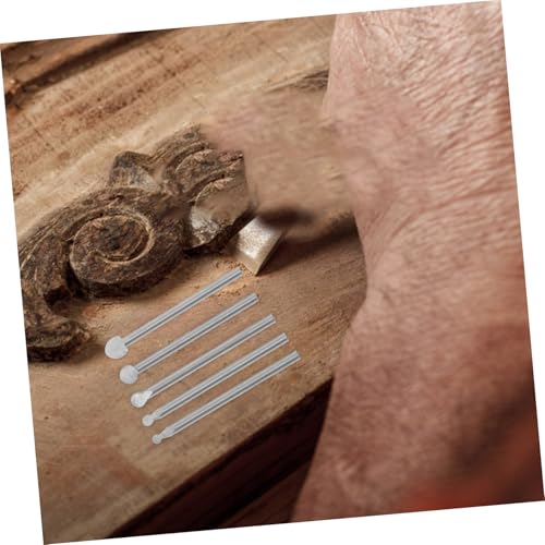 SEWACC 5 Stück Teiliges Router Bit für Holzschnitzerei Elektrische Holzfräse mit Präzisen Fräsköpfen Vielseitig für Wurzel und Schnitzarbeiten Effiziente Holzbearbeitung Detailarbeit von SEWACC