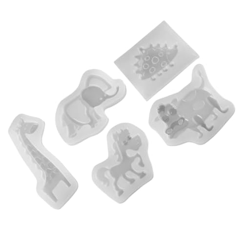 SEWACC 5 Stück Teiliges Silikon Tierformen Giraffe Elefant Igel Pferd Kuh Bastelset für Harz Schmuck Epoxidharz Gießform mit Glatter Oberfläche für DIY Dekorationen und SEWACC 5 Stück Teiliges Silikon Tierformen Giraffe Elefant Igel Pferd Kuh Bastelset für Harz Schmuck Epoxidharz Gießform mit Glatter Oberfläche für DIY Dekorationen und von SEWACC