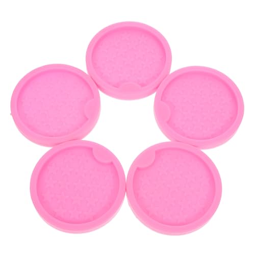 SEWACC 5 Stück Teiliges Silikon Untersetzer Formen Flexibel und Antihaftbeschichtet Wiederverwendbare Resin Ornament Gießformen für DIY Epoxidharz Basteln und Individuelle Heimdekoration SEWACC 5 Stück Teiliges Silikon Untersetzer Formen Flexibel und Antihaftbeschichtet Wiederverwendbare Resin Ornament Gießformen für DIY Epoxidharz Basteln und Individuelle Heimdekoration von SEWACC
