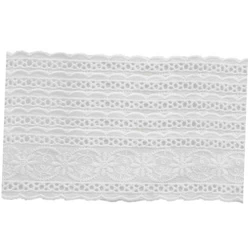 SEWACC 5 Stück Teiliges Stickerei spitzenband Langlebiges Baumwoll dekoband zum Nähen Freischneidbare Kleidung Spitze für DIY Kleider Bettwäsche Modische Accessoires SEWACC 5 Stück Teiliges Stickerei spitzenband Langlebiges Baumwoll dekoband zum Nähen Freischneidbare Kleidung Spitze für DIY Kleider Bettwäsche Modische Accessoires von SEWACC