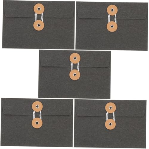 SEWACC 5 Stück Teiliges Vintage Umschläge aus Dickem Kraftpapier Multifunktionale Postkarten Aufbewahrungstaschen mit Praktischem Schnurverschluss für Dokumente Briefe und Bastelpapier SEWACC 5 Stück Teiliges Vintage Umschläge aus Dickem Kraftpapier Multifunktionale Postkarten Aufbewahrungstaschen mit Praktischem Schnurverschluss für Dokumente Briefe und Bastelpapier von SEWACC