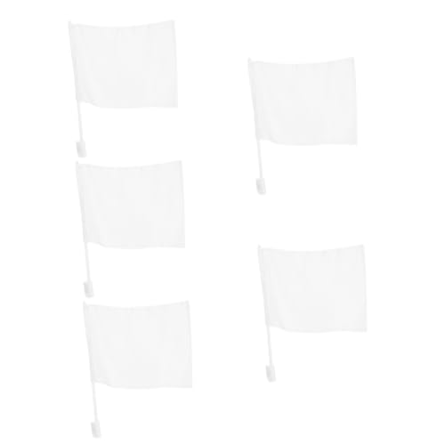 SEWACC 5 Stück Thermotransfer Fahrzeugflagge Kleine Blanko Flaggen Sublimationsflaggen Markierungsflaggen Autoflagge Ornament Blanko Sackleinenflagge Wärmeübertragung Blanko SEWACC 5 Stück Thermotransfer Fahrzeugflagge Kleine Blanko Flaggen Sublimationsflaggen Markierungsflaggen Autoflagge Ornament Blanko Sackleinenflagge Wärmeübertragung Blanko von SEWACC
