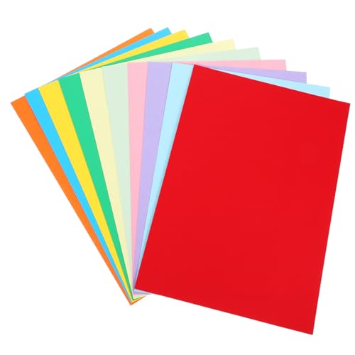 SEWACC 50 Blatt M² Farbkarton Beidseitig Farbig Stabiles Bastelpapier für Diy Kunst Scrapbooking Kartenherstellung Vielseitig Einsetzbar für Schule und Büro SEWACC 50 Blatt M² Farbkarton Beidseitig Farbig Stabiles Bastelpapier für Diy Kunst Scrapbooking Kartenherstellung Vielseitig Einsetzbar für Schule und Büro von SEWACC