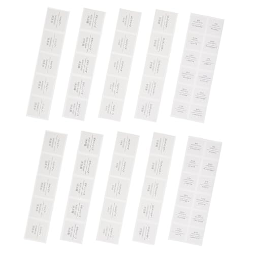 SEWACC 50 Blatt Selbstklebende Wasserfeste Etiketten für Shampoo und Kosmetikflaschen Teiliges mit Beschrifteten Aufklebern für Shampoo Conditioner Duschgel Handseife zum Einfachen SEWACC 50 Blatt Selbstklebende Wasserfeste Etiketten für Shampoo und Kosmetikflaschen Teiliges mit Beschrifteten Aufklebern für Shampoo Conditioner Duschgel Handseife zum Einfachen von SEWACC