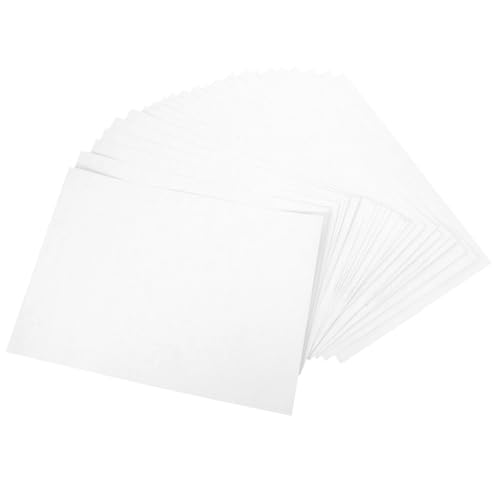 SEWACC 50 Blatt Selbstklebendes Aufkleberpapier Bedruckbare Etiketten für Drucker Adressetiketten Namenssticker und Beschriftung Mattes Labelpapier für Büro Versand Schule und Zuhause von SEWACC