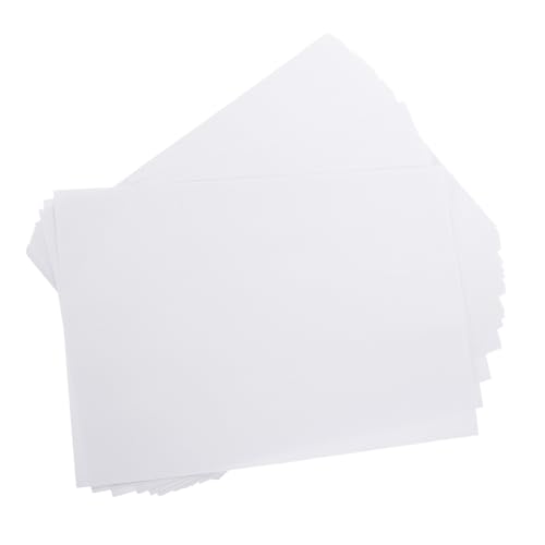 SEWACC 50 Blatt Selbstklebendes Etikettenpapier Aufkleber pro Bogen Bedruckbares Stickerpapier für Adressetiketten Beschriftbare Klebeetiketten für Drucker SEWACC 50 Blatt Selbstklebendes Etikettenpapier Aufkleber pro Bogen Bedruckbares Stickerpapier für Adressetiketten Beschriftbare Klebeetiketten für Drucker von SEWACC