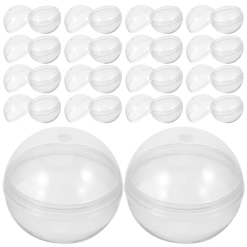 SEWACC 50 Stück 38 Mm Große Automatenkapseln Leere Mini-Kapseln Runde Kapseln Durchsichtige Kunststoffbehälter Für Partygeschenke Preise SEWACC 50 Stück 38 Mm Große Automatenkapseln Leere Mini-Kapseln Runde Kapseln Durchsichtige Kunststoffbehälter Für Partygeschenke Preise von SEWACC