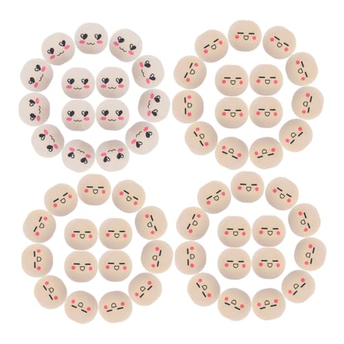 SEWACC 50 Stück Bemalte Holzperlen mit Solide Doll Perlen aus Holz Runde Spacer Perlen für DIY Schlüsselanhänger Schmuck und Kreative Bastelprojekte Langlebig und Vielseitig SEWACC 50 Stück Bemalte Holzperlen mit Solide Doll Perlen aus Holz Runde Spacer Perlen für DIY Schlüsselanhänger Schmuck und Kreative Bastelprojekte Langlebig und Vielseitig von SEWACC